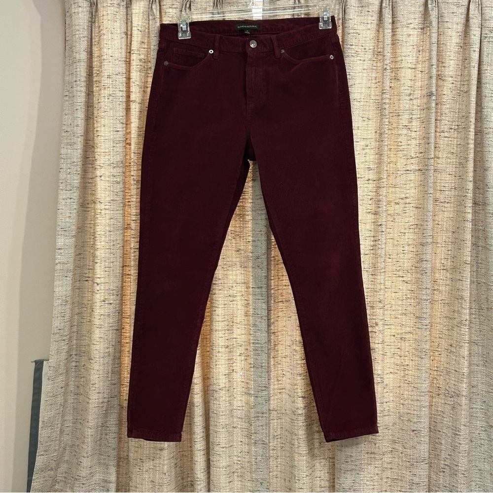 Banana Republic Corduroy Skinny Ankle Pants - 28